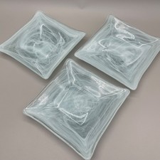Set of 3 Square Swirl Art