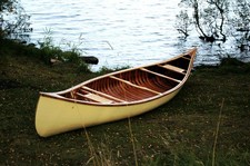 Canoe; Atkinson Traveller, traditional wooden Cedar/Canvas, pristine condition!!