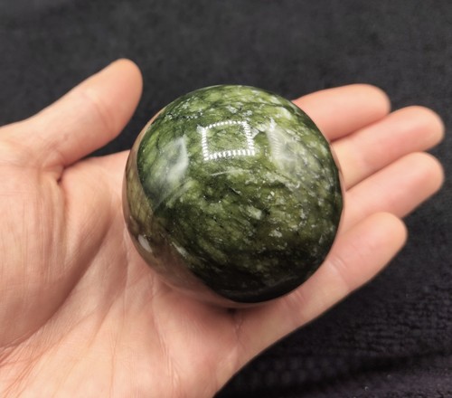 Nephrite jade sphere - nephrite,