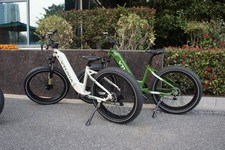 Used Fat tyre bike in pristine condition - Vtuvia Reindeer Low Frame White