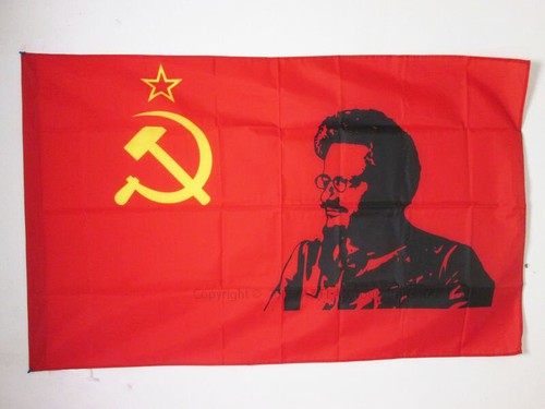 Ussr with trotsky flag - with, 2'