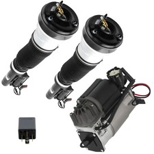 Pair Front Air Suspension Strut Compressor For Mercedes S Class W220 S320 S400
