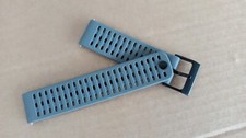 Grey Silicone watch strap For Suunto Vertical Titanium, 22mm grey colour strap