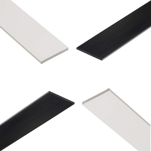 Plastic flat bar strips - plastic,