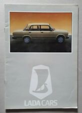 Lada Range Brochure 1986 - Riva Saloon Estate Niva 4x4