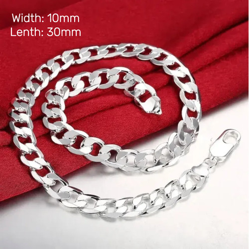 10mm 925 sterling - 10mm, silver