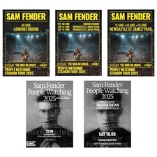 Sam Fender Poster UK All Dates