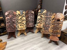 Large Functional Hand Carved