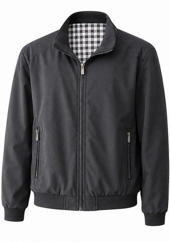 Mens black harrington - black,