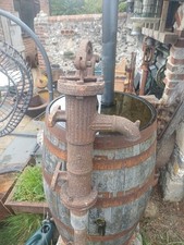 Reclaimed Victorian Cast Iron Well Water Pump,  Spares Or Repair