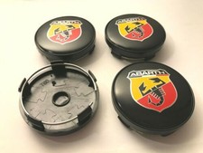 4x Fiat Abarth Alloy Wheel Hub