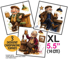 3 x Old Man Pub XL Card