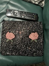 Rose Detail Clutch Bag by Avon