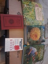 Bundle 5 Vintage Gardening Books - 60s 70s 80s  Percy Thrower - Roses good value