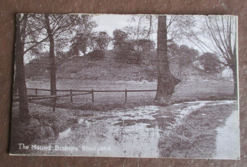 Vintage matt w - b, postcard