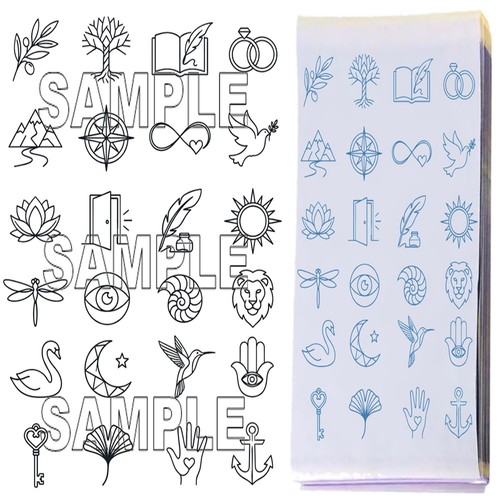 Pre printed tattoo - pre-printed, transfer