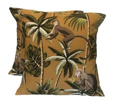 2 x Fryetts Monkey Ochre Green