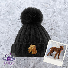 IRISH TERRIER EMBROIDERED