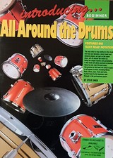Learn How To Play Drums - All Around The Drums - Tutor Music Lesson Book & CD K4