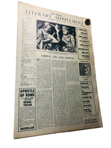 Newspaper the times - newspaper, literary