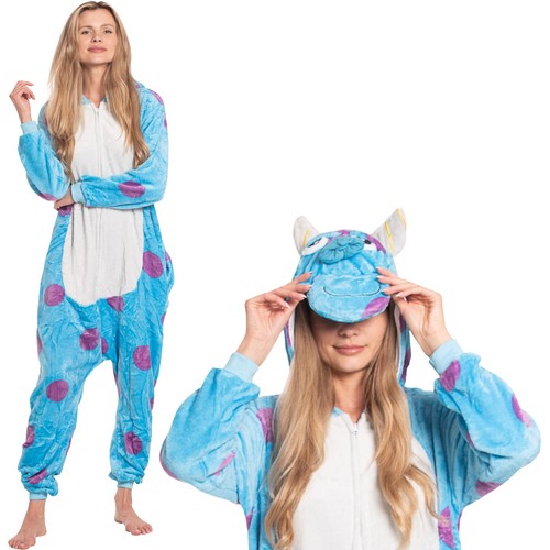 Adult sulley jumpsuit kigurumi - sulley,