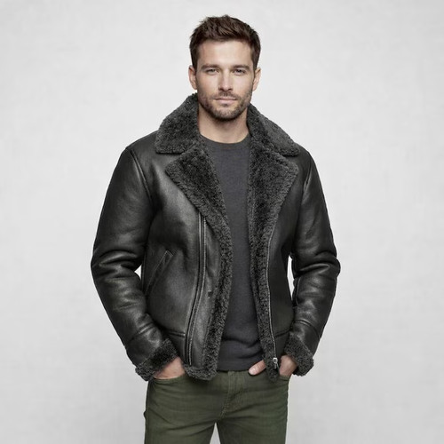 Men raf aviator bomber - b3,