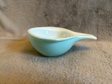 Vintage 1960s PYREX England Sprayware Glass Gravy Sauce Boat Serving Dish