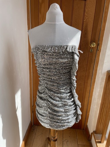 Zara silver sequin - silver,