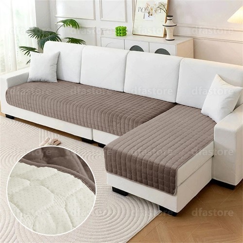 Plush fleece sofa - sofa, non