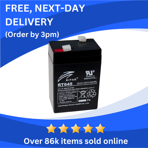 Ritar 5ah agm - 4.5ah, for