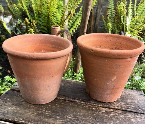 Vintage hand thrown terracotta - vintage,