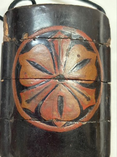 Japan antique wooden lacquered - antique,