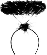 Halloween Fluffy Halo Headband