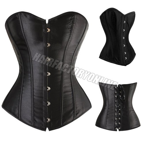 Women black overbust boned - women,