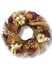 Decorative Dried Plant Wreath