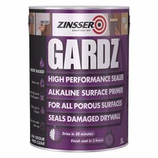 Zinsser Gardz High Performance Sealer Primer -Porous Surfaces - Clear -Drywall