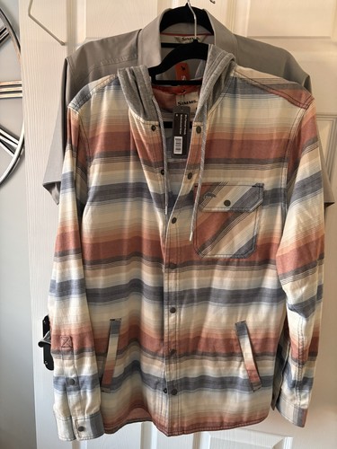 Simms men flannel hoody - men’s,