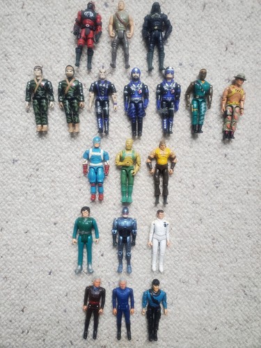 Vintage action figures - x,
