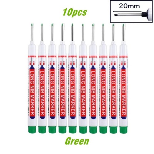 10pcs black deep hole long - deep,