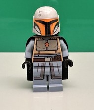 LEGO Mandalorian Tribe Warrior with Gray Helmet Minifigure From Set 75267