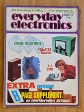 everyday electronics / Vintage Magazine - November 1973
