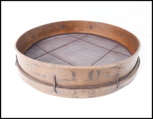 Antique garden sieve riddle - garden,