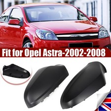 For 2004 05-2009 Vauxhall Astra H Replacement Wing Mirror Cover Caps Primed Pair