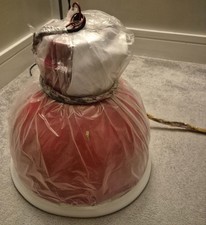 Large Red Pendant Lamp Shade