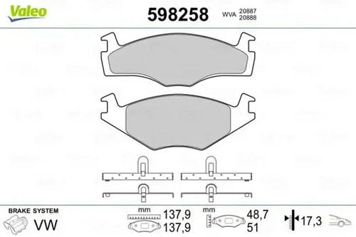 Brake pads front - pads,
