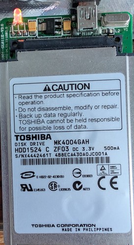 Toshiba mk4004gah 40gb - toshiba,