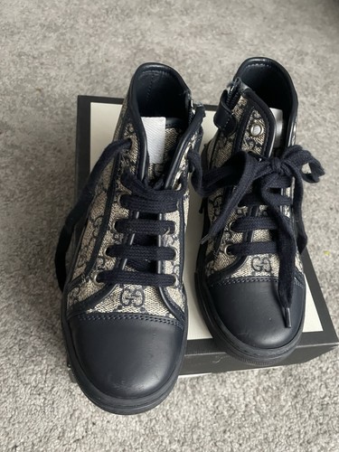 Gucci navy cream high - cream,