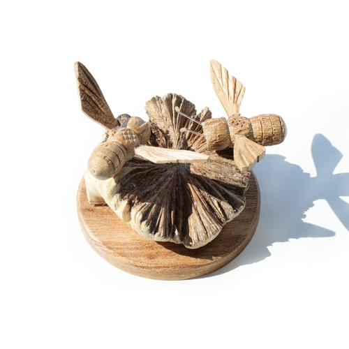 Handmade parasite wood art - handmade,