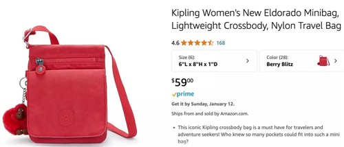 Kipling new eldorado small - kipling,