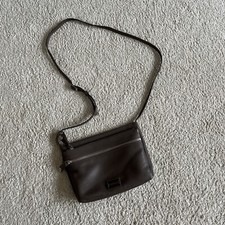 MODALU LONDON-GENUINE LEATHER  Beige Crossbody Bag